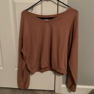 Burnt Orange Aerie long sleeve